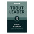 Pack of 3 Trout Leaders